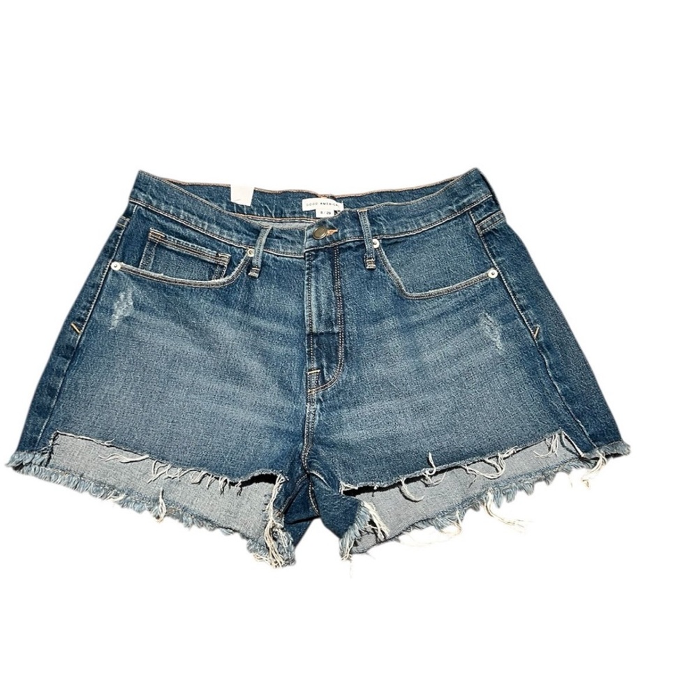Good American Blue Jean Shorts